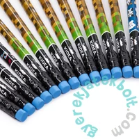 Kidea Jumbo vastag háromszög HB grafit ceruza radírral