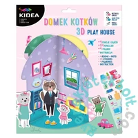Kidea Kreatív 3D-s házikó - Cicák (KDODKKA)