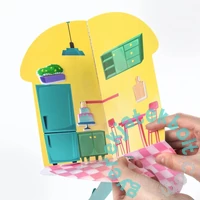 Kidea Kreatív 3D-s házikó - Cicák (KDODKKA)