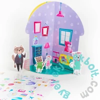 Kidea Kreatív 3D-s házikó - Cicák (KDODKKA)