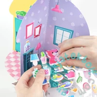 Kidea Kreatív 3D-s házikó - Cicák (KDODKKA)