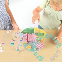 Kidea Kreatív 3D-s házikó - Cicák (KDODKKA)