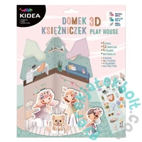 Kidea Kreatív 3D-s házikó - Hercegnők (KDOKKA)