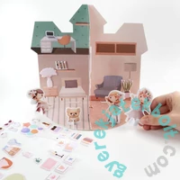 Kidea Kreatív 3D-s házikó - Hercegnők (KDOKKA)