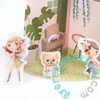 Kidea Kreatív 3D-s házikó - Hercegnők (KDOKKA)