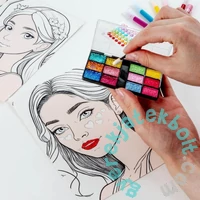 Kidea Make-up Boards színező készlet (KPLDMKA)