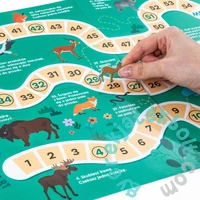 Kidea Matricás fejlesztő játék - Hol élnek Európa állatai? (GZZEKA)