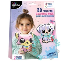 Kidea Megic vízfestmények - 3D kisállatok (MZMKA)