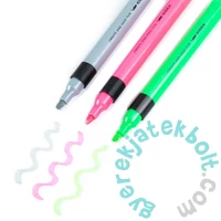 Kidea Metál szövegkiemelő - 3 db-os (ZME3KA)