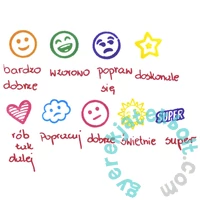 Kidea Motivációs nyomda szett - 9 db-os (SM9KA)