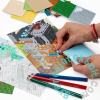 Kidea mozaikkép készítő készlet - Pixel - állatok (MOKPKA)