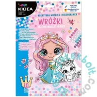 Kidea mozaikkép készítő készlet - Pixel - tündérek (MOKWKA)