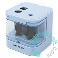 Kidea műanyag tartályos dupla hegyező - kék (TEL2ANKA)