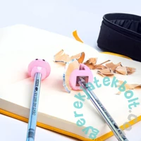 Kidea Nyuszis HB grafitceruza - 2 db-os - hegyezővel (KROT3KA)