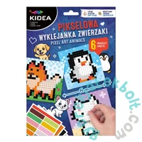 Kidea Pixel Art mozikkép készítő készlet - állatos (PWYZKA)