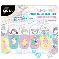 Kidea princess mini szövegkiemelő - 4 db-os (ZKNLKA)