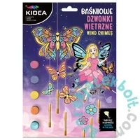 Kidea Sötétben világító szélcsengők kreatív készlet (BDWSCKA)