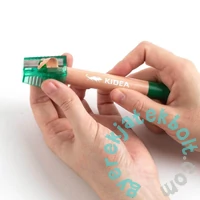 Kidea Super Jumbo színes ceruza hegyezővel - 8 db-os (KSJ8KTKA)