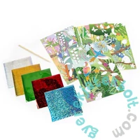 Kidea színes fóliás matrica készlet gyémántokkal - Erdők világa (ZKWMBKA)
