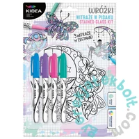 Kidea színezhető üvegmatrica (WIPWKA)