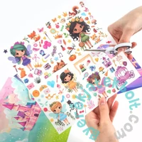 Kidea Transzfer matrica készlet - Hercegnők (NTKDKA)