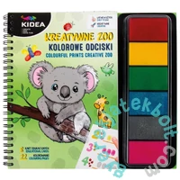 Kidea ujjfestő készlet - Creative Zoo (KODZKA)