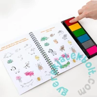 Kidea ujjfestő készlet - Creative Zoo (KODZKA)