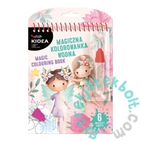 Kidea újra felhasználható vízfestő könyv - Fairy (MWKWKKA)