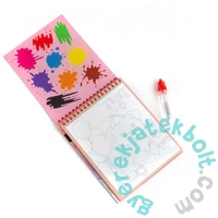 Kidea újra felhasználható vízfestő könyv - Kutyás (MWKWLKA)