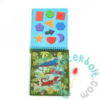 Kidea újra felhasználható vízfestő könyv - Safari (MWKWMKA)