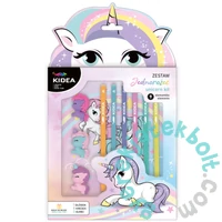 Kidea Unikornisos 9 elemes rajzkészlet