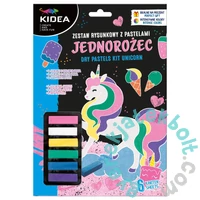 Kidea unikornisos színező készlet krétával (ZRPJKA)