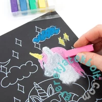 Kidea unikornisos színező készlet krétával (ZRPJKA)