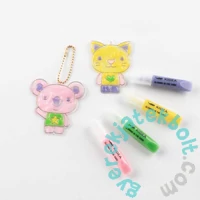 Kidea Világítós Medál készítő készlet -  Állatos (ZZMISCKA)