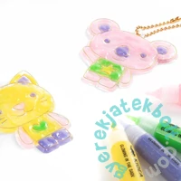 Kidea Világítós Medál készítő készlet -  Állatos (ZZMISCKA)