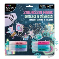 Kidea Világítós Medál készítő készlet -  Magic (ZZMSCKA)