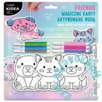 Kidea Vizzel aktiválódó varázs szivacsok - Állatok (MKAFKA)