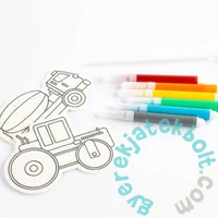 Kidea Vizzel aktiválódó varázs szivacsok - Járművek (MKAWPKA)