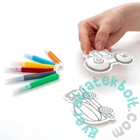 Kidea Vizzel aktiválódó varázs szivacsok - Járművek (MKAWPKA)