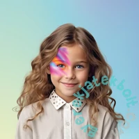 Kidea 8 színű arcfesték készlet - Superstar (FDTG8KA)