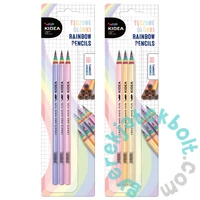 Kidea HB grafitceruza - szivárványos (TEO3KA)