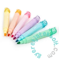 Kidea pasztell filctoll és nyomda - 6 db-os - Macik (FSM6KA)