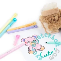 Kidea pasztell szövegkiemelő - 6 db-os - Macik (FKM6KKA)