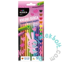 Kidea szív alakú színes ceruza - 12 db-os (KS12KKA)