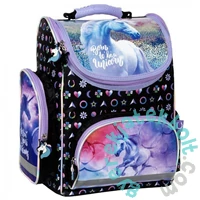 Unikornisos ergonomikus iskolatáska - Born to be a unicorn