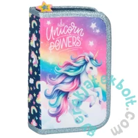 Unikornisos felszerelt tolltartó - Unicorn powers (PWJJR16)