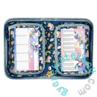 Unikornisos felszerelt tolltartó - Unicorn powers (PWJJR16)