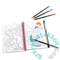 Dinoszauruszok Kreatív képkarcoló és színező készlet - Bing and Bad