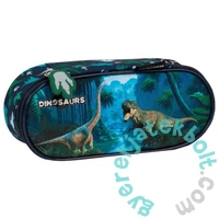 Dinoszauruszok ovális tolltartó (P1ADN19)