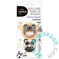 Kidea 2 db-os illatos radírgumi - Koala és panda (GMZPK2KA)